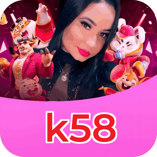 Catálogo slots k58 mostrando top jogos Gates Olympus Sweet Bonanza Fortune Tiger Big Bass volatilidade RTP